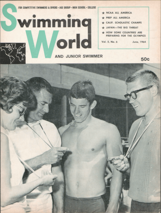 swimming-world-magazine-june-1964-cover