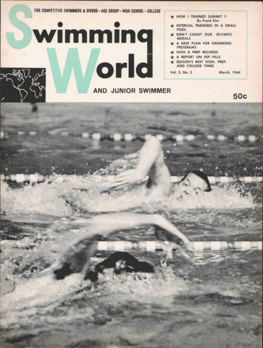 swimming-world-magazine-march-1964-cover