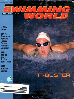 swimming-world-magazine-march-1992-cover