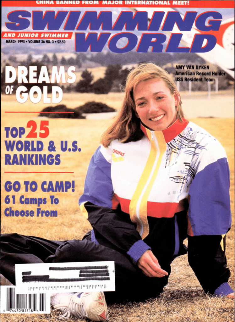 Swimming World Magazine March 1995 Issue