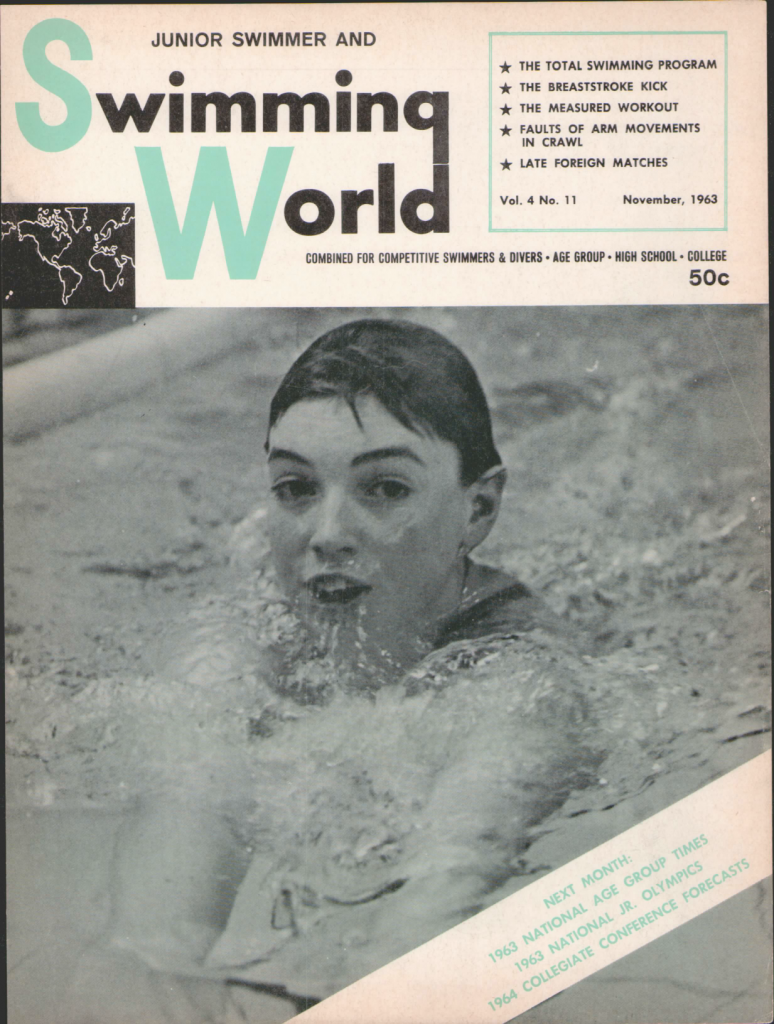 Swimming World Magazine November 1963 Issue