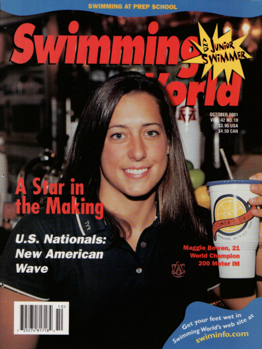 swimming-world-magazine-october-2001-cover