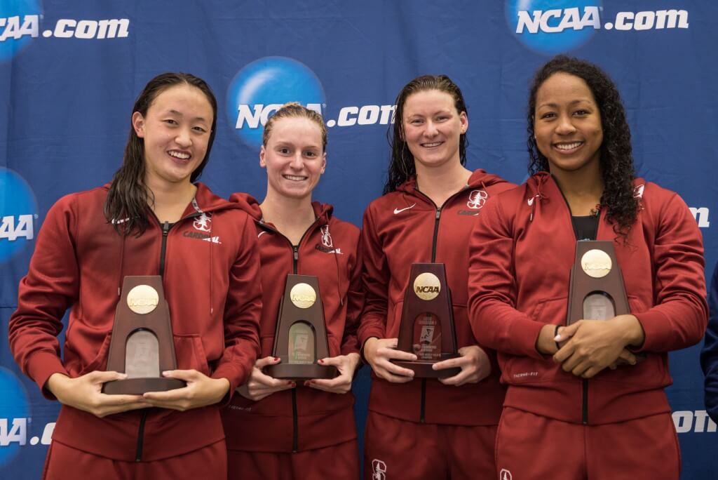 2016.03.18 2016 Womens NCAA Swimming Championships_Stanford 200 MR