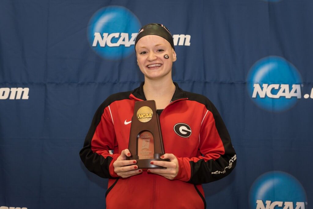 2016.03.19 2016 Womens NCAA Swimming Championships_Georgia Megan Kingsley