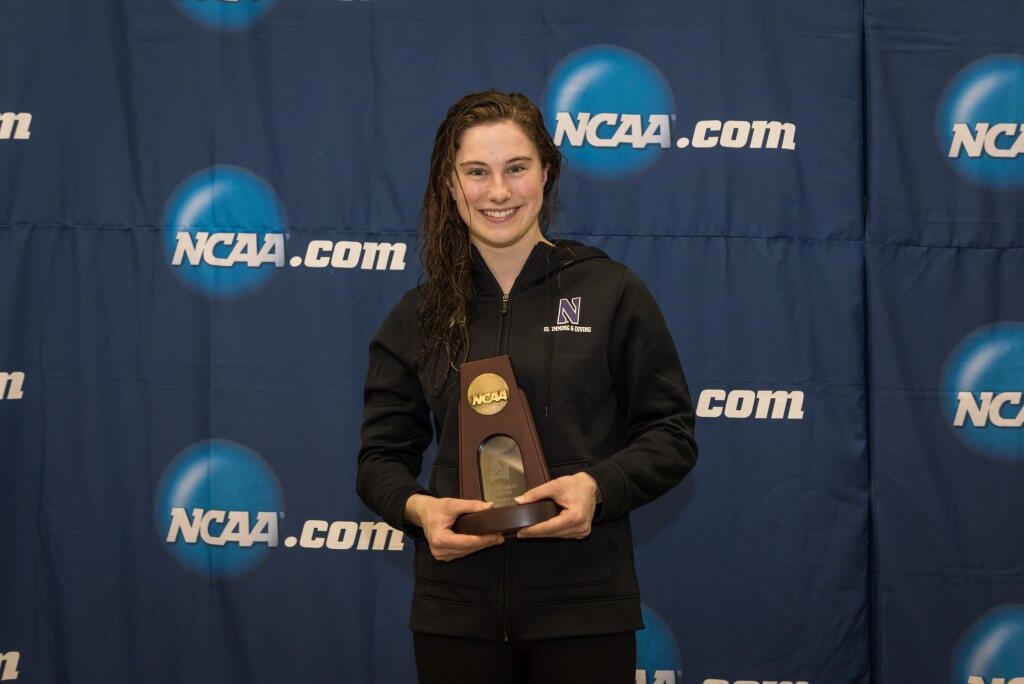 2016.03.19 2016 Womens NCAA Swimming Championships_Northwestern Olivia Rosendahl