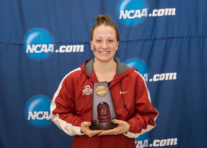 2016.03.19 2016 Womens NCAA Swimming Championships_Ohio State Lindsey Clary