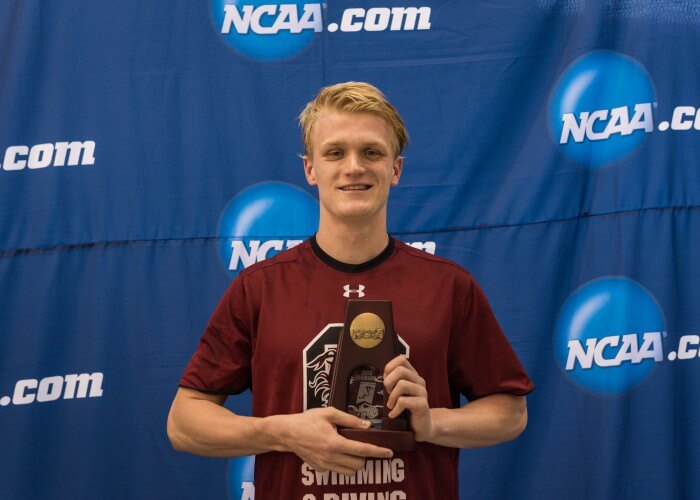 2016.03.25 NCAA Mens Swimming Championships_South Carolina Nils Wich-Glasen