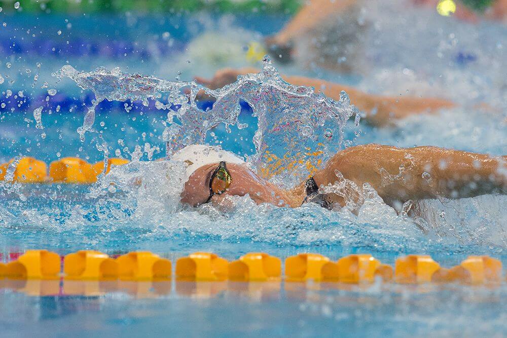 swims in the 2016 Australian Swimming Championships, Day 3 at the SA Aquatic & Leisure Centre in Adelaide on Monday, April 11, 2016 in Sydney, Australia. (Photo by Steve Christo)