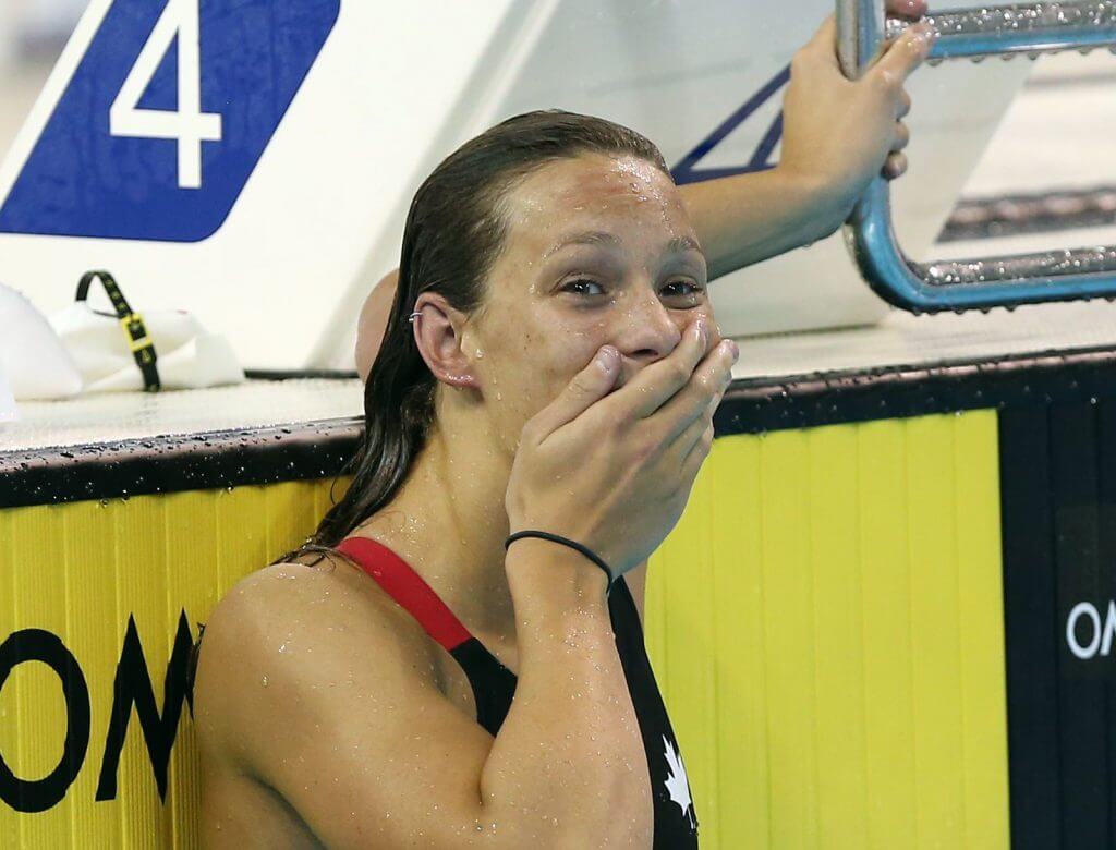 Penny Oleksiak Takes Half-Second Off World Junior Record At 15-Years-Old