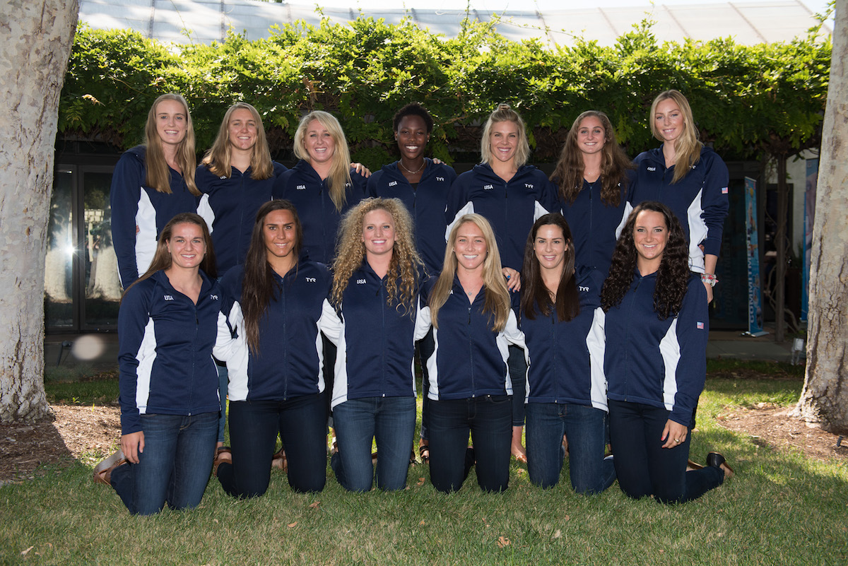 USA Water Polo Women's Olympic Team Features 4 Returners from 2012 Gold