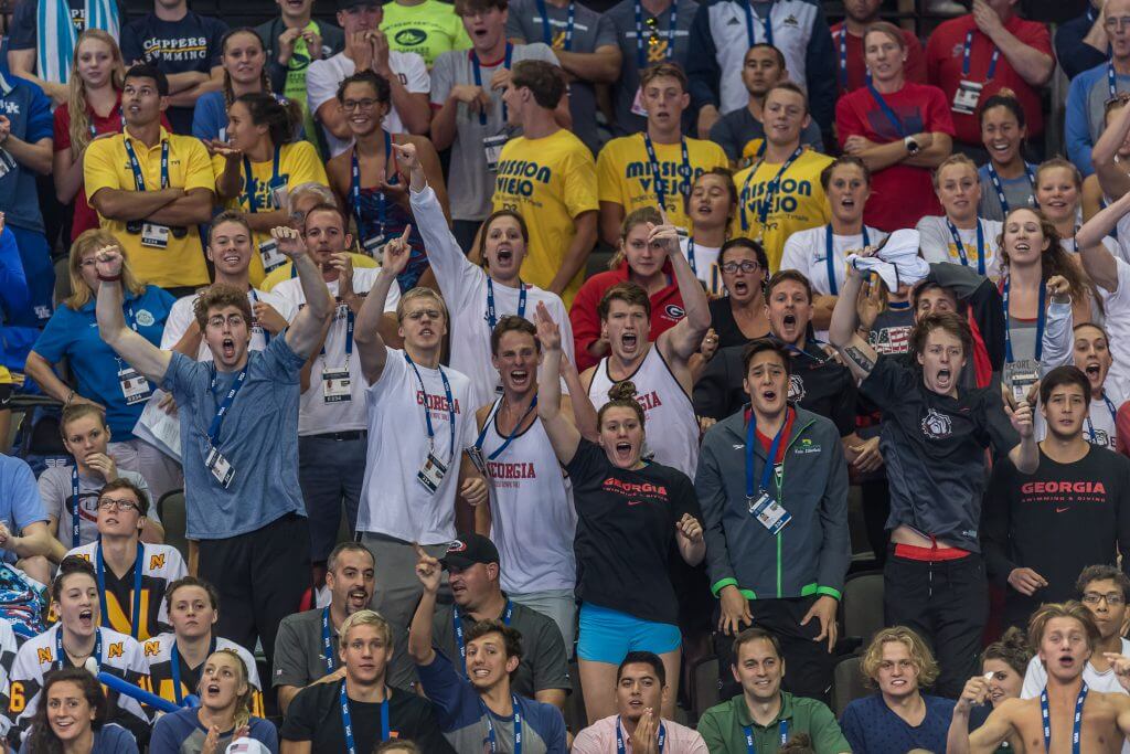 swimmers-cheering-