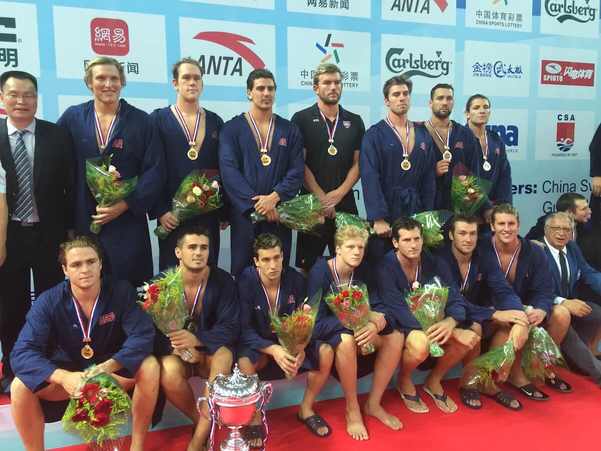 USA Men Win Silver At 2016 FINA World League Super Final