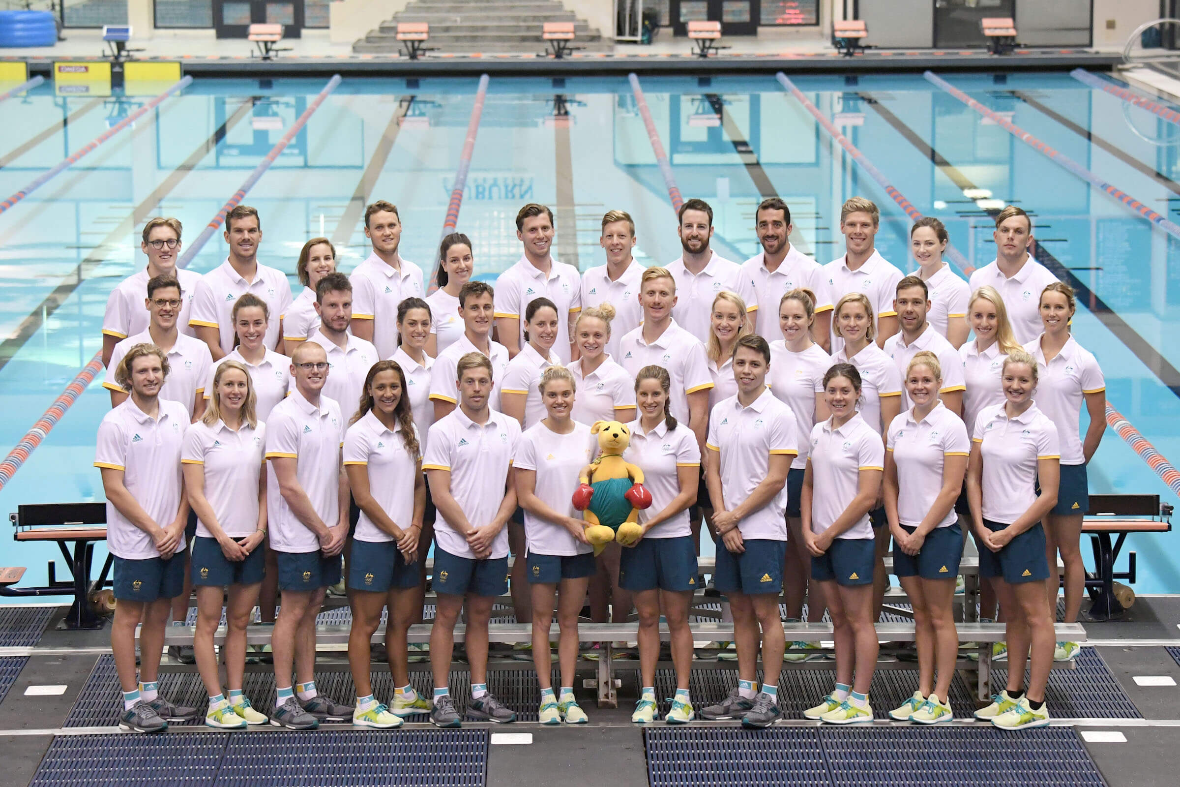 Australian Olympic Swimming Team - Gus Aurelea