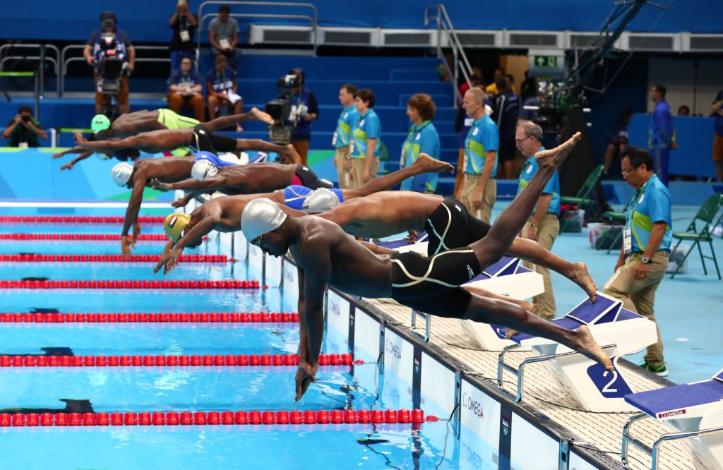 olympic swimming race