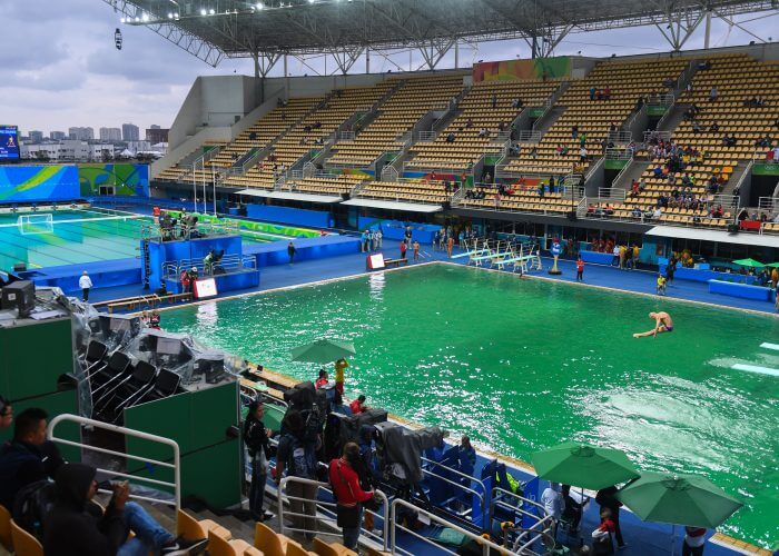 diving-water-polo-pools-green-water-2016-rio-olympics