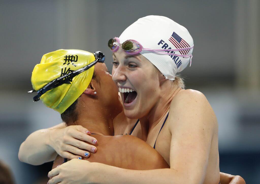 excited-missy-franklin-hang-yu-sze-embrace-at-2016-rio-olympics