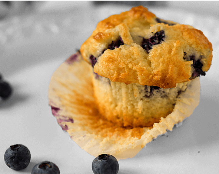 blueberry-protein-muffin