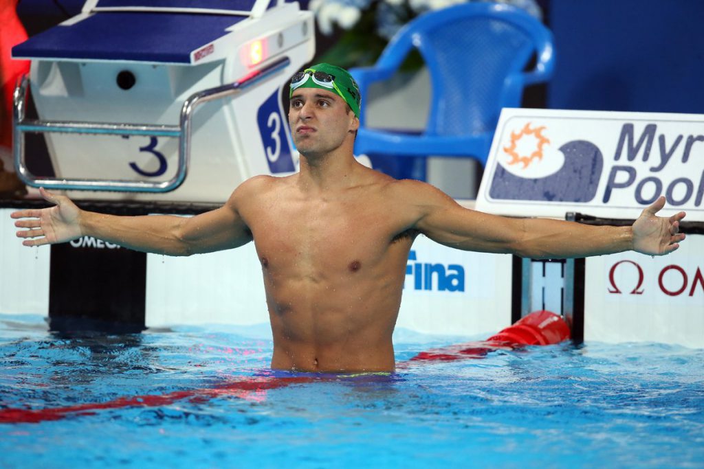 Chad le Clos Just Misses World Record, Wins 200 Fly World Title ...