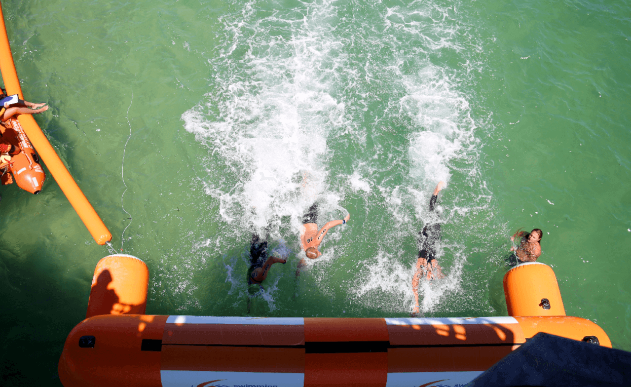 Paralympic Gold Medalist Brenden Hall Wins at Australian Open Water