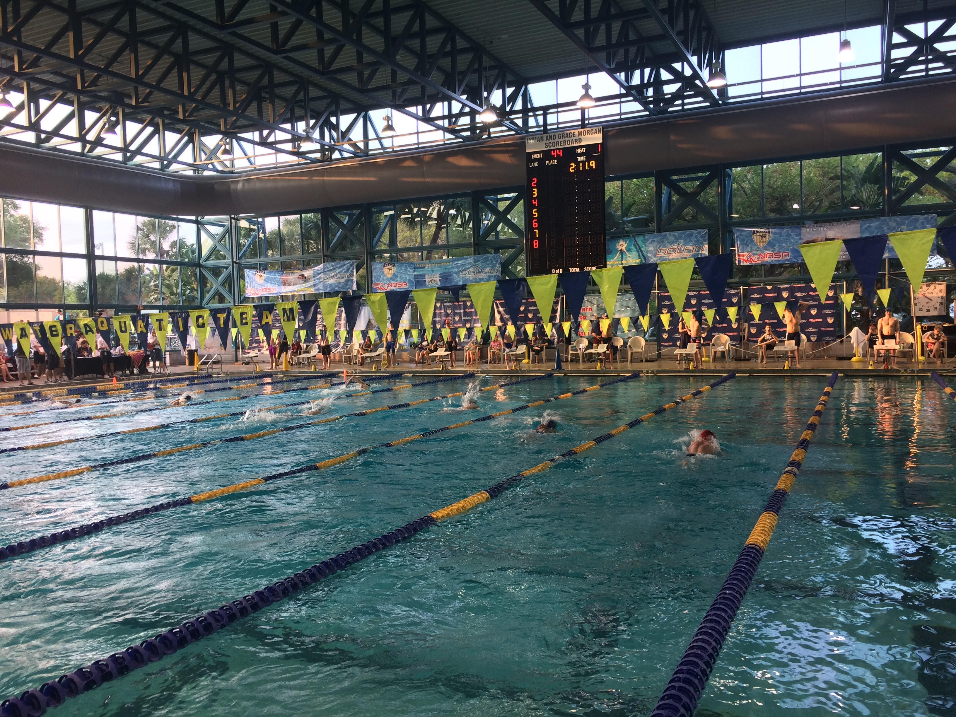 Foster Siblings, Mason Manta Rays Lead on Night Three of ISCA Dolfin Jr