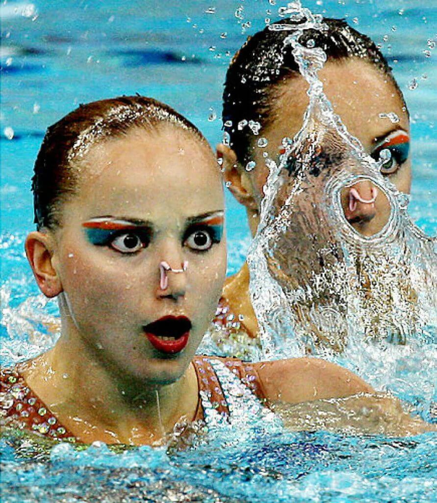 Synchronised swimming