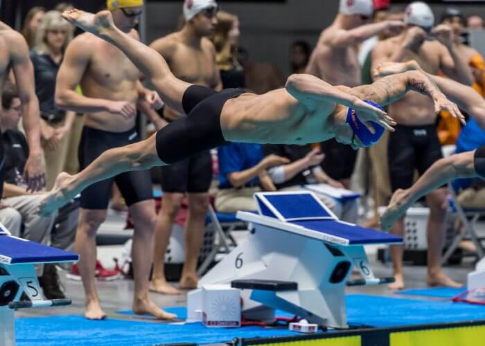 a swimmer's physique. She wears a 38D bra cup size. Exposure that  captures the bracketing technique - Playground