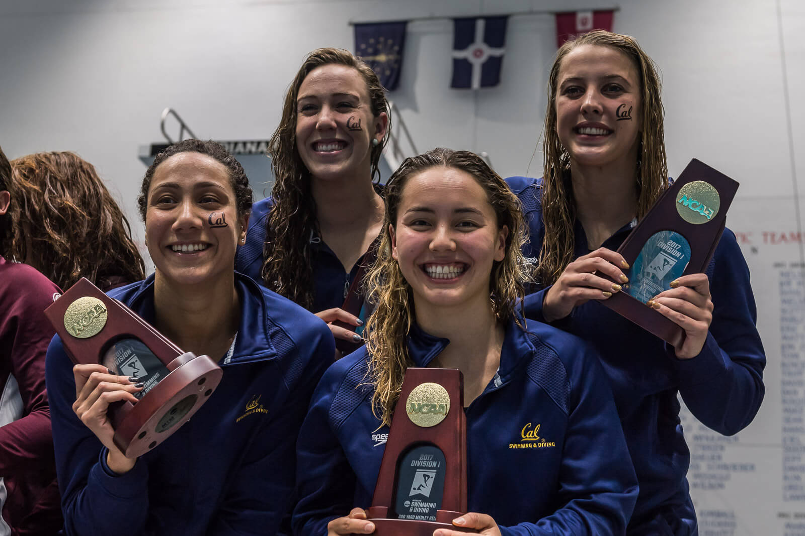 California Breaks NCAA, US Open Record in 200 Medley Relay - Video ...