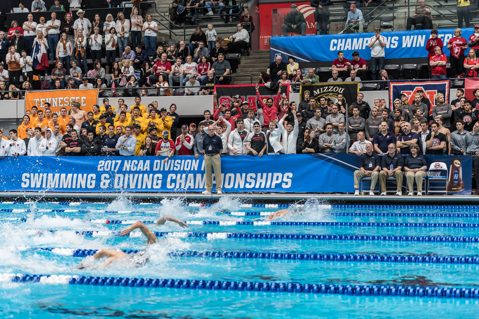 2017 NCAA Division I Men's Swimming and Diving Championships Friday