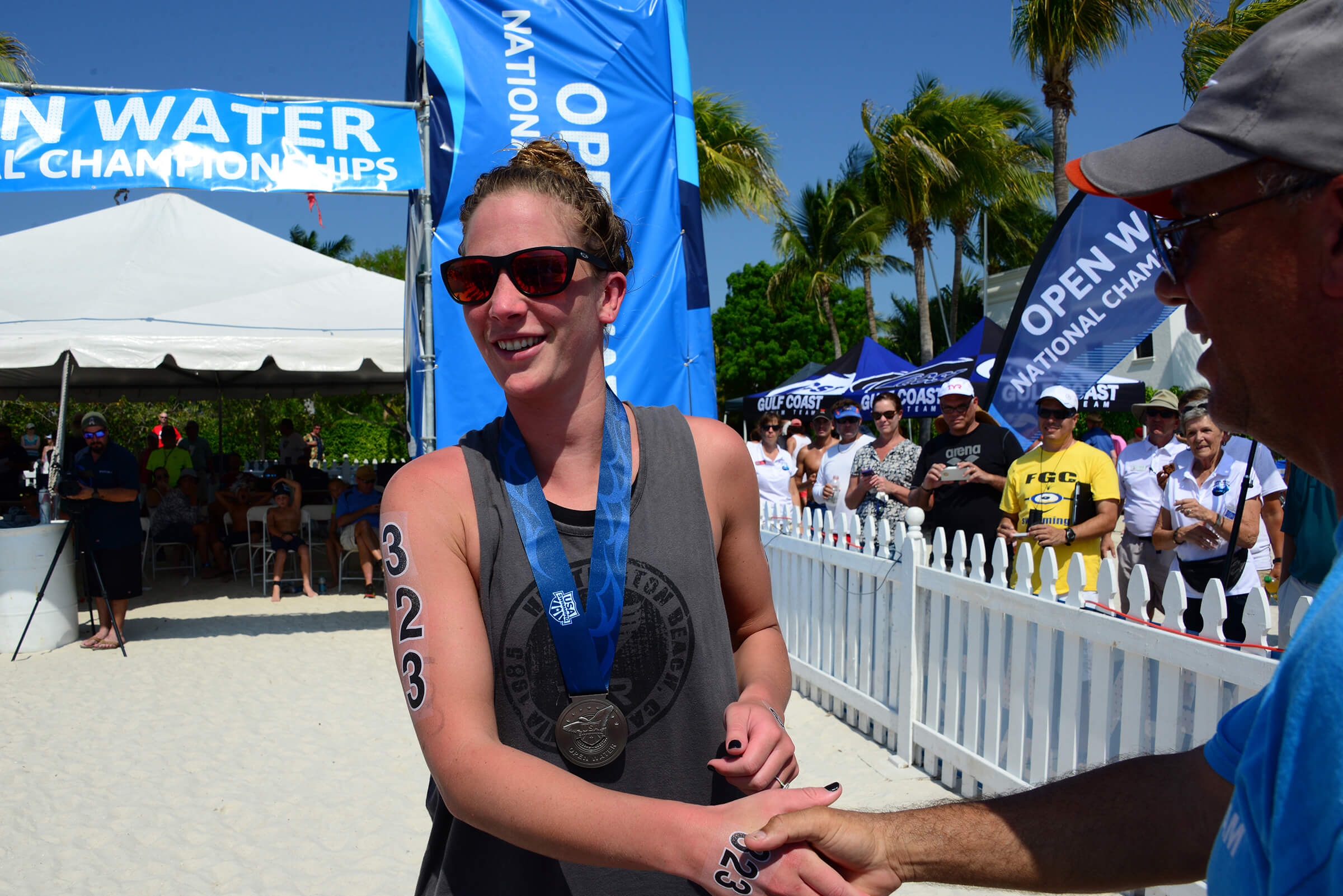 Ashley Twichell Dominates 5k for Gold at FINA World Championships