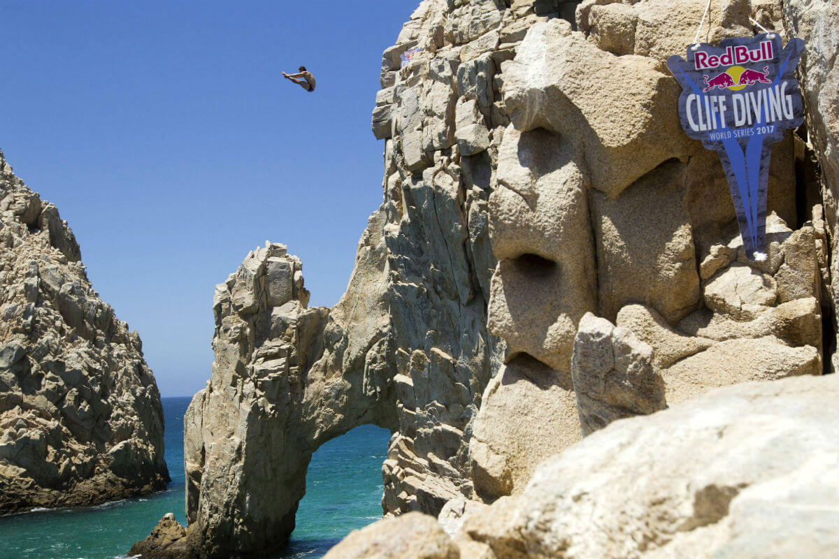 3dRose Gartenflagge 'Hole In The Rock' Cabo San Lucas – 30,5 X 45,7 Cm, Polyester, Einseitig Bedruckt