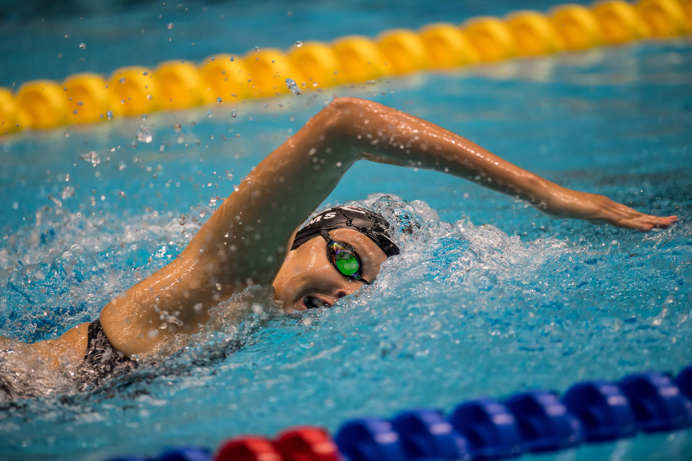 Kaitlynn Sims Throws Down 4:39 500 Free at Texas Girls 5A State ...