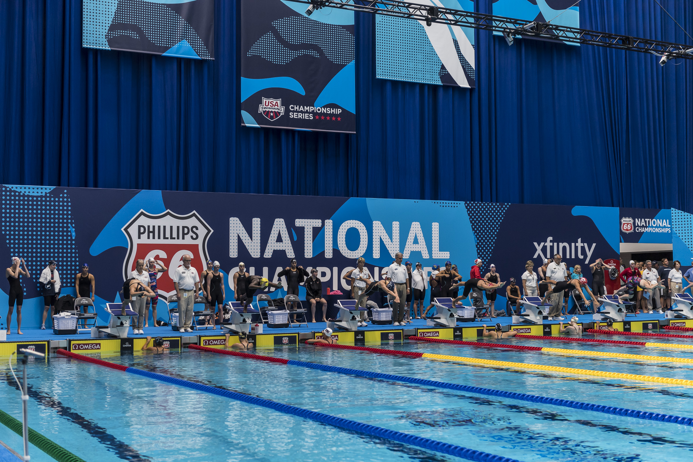 2017 Phillips 66 USA Swimming National Championships: Day 2 Prelim Heat 2017 Phillips 66 USA Swimming National Championships: Day 2 Prelim Heat