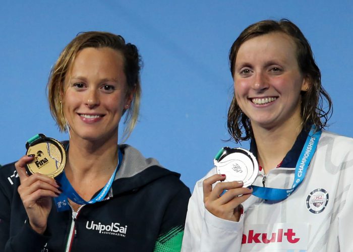 federica pellegrini, katie ledecky