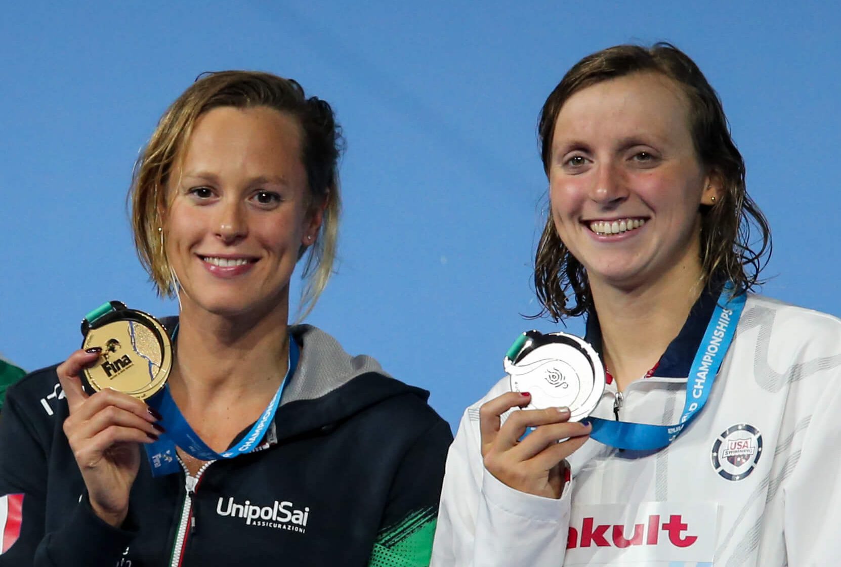 Even Olympic gold medalist Katie Ledecky was impressed by Trea