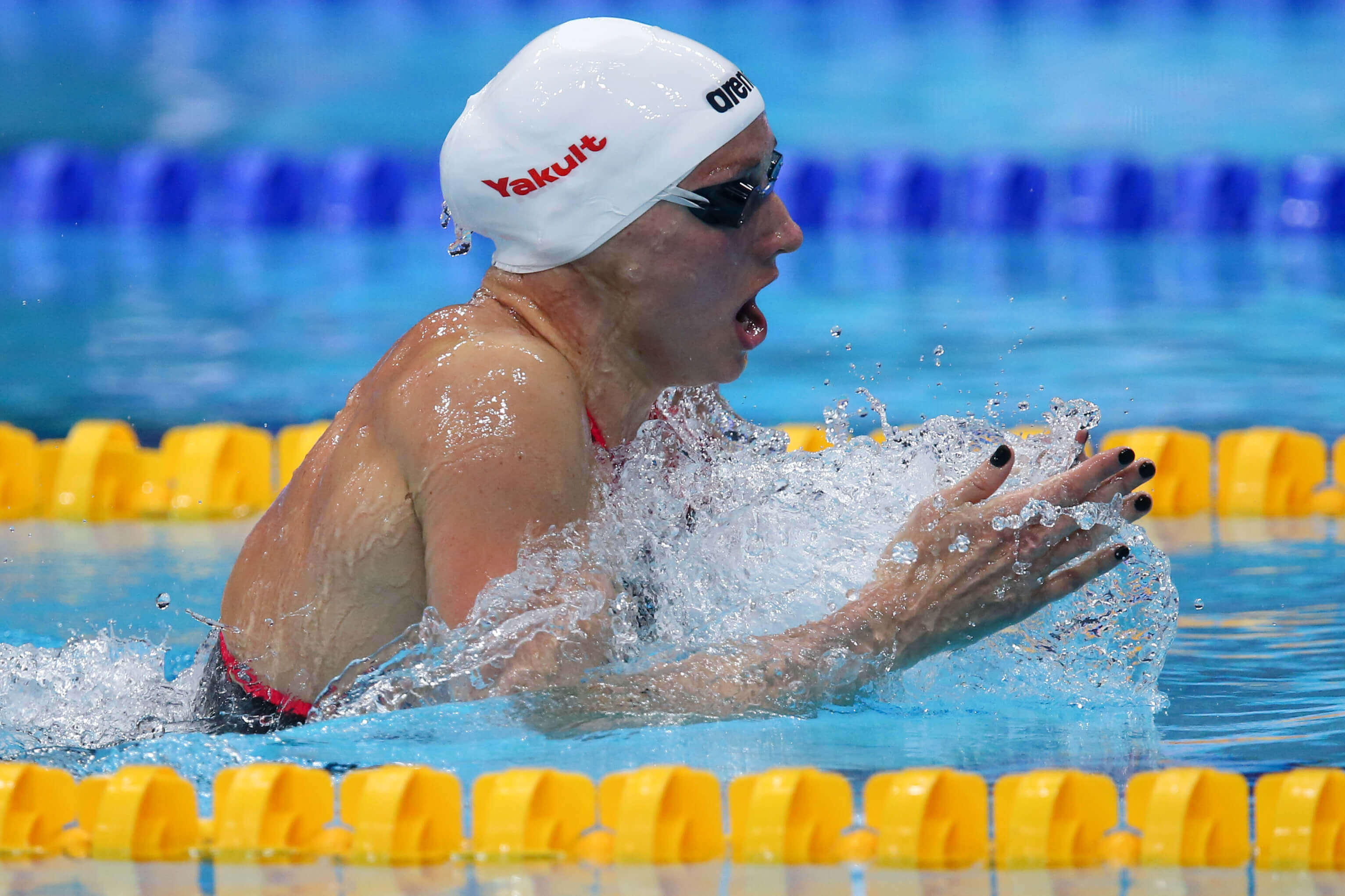 Katinka Hosszu Wins Two Events at Speedo Grand Challenge Swimming