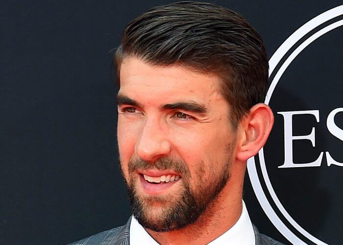 July 12, 2017; Los Angeles, CA, USA; Former olympic swimmer Michael Phelps arrives for the 2017 ESPYS at Microsoft Theater. Mandatory Credit: Jayne Kamin-Oncea-USA TODAY Sports
