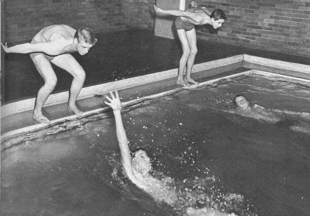 1955-swim practice-st-xavier