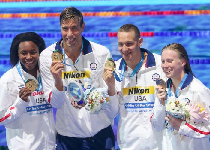 No Mixed Feelings on the Mixed Medley Relay