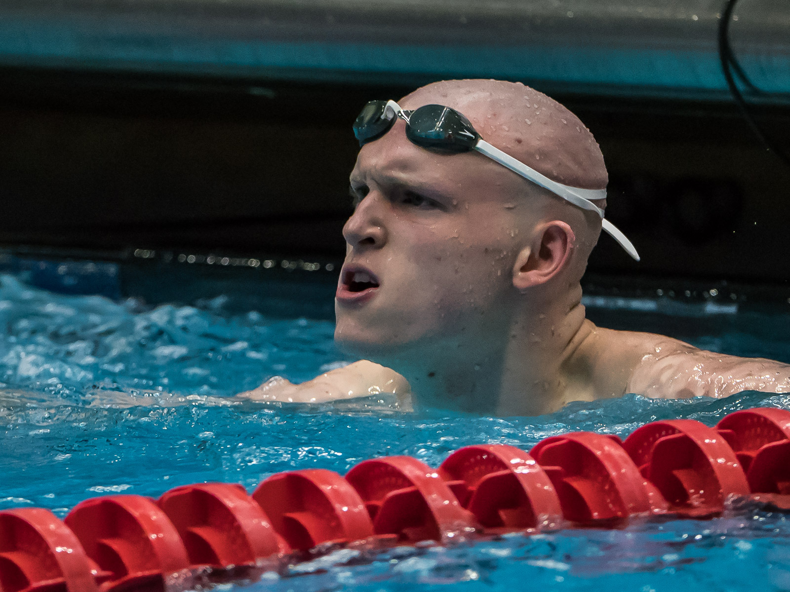 Indiana Holds Small Lead at Big Ten Men's Swimming Championships