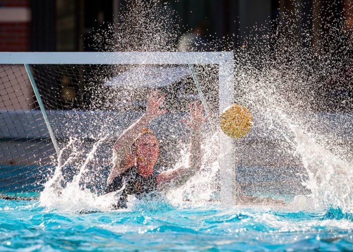 USC Women's Water Polo defeats Princeton at home.