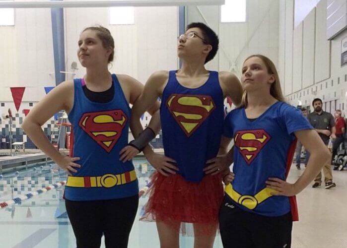 Zones Swimmers Superhero