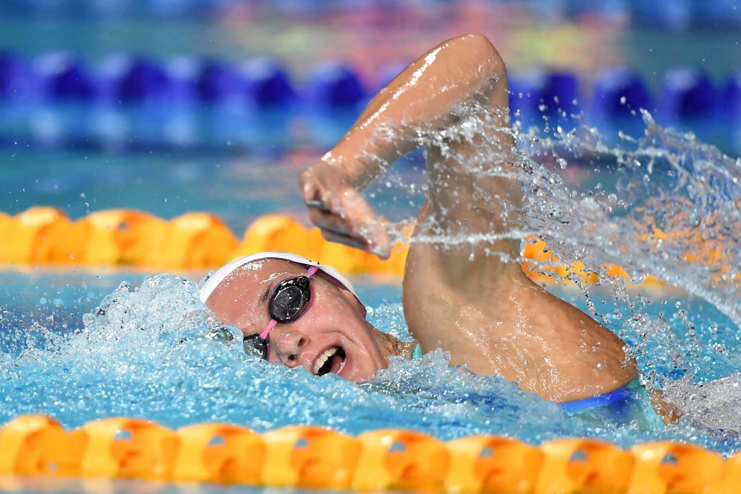 Ariarne Titmus world record 400m freestyle, tattoo: World swimming  championships