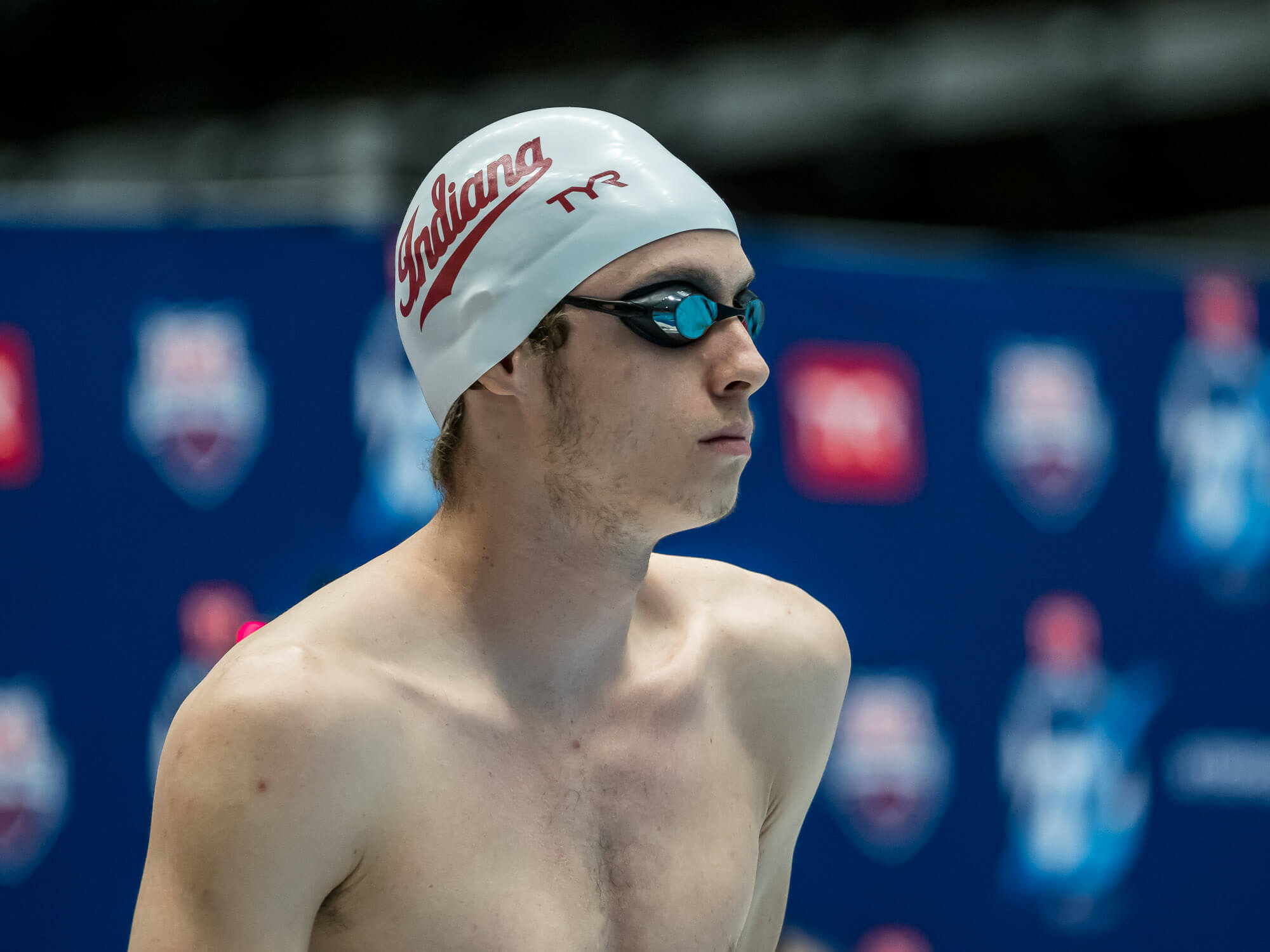 2021 Big Ten Men's Swimming Championships Day Three Heats Indiana