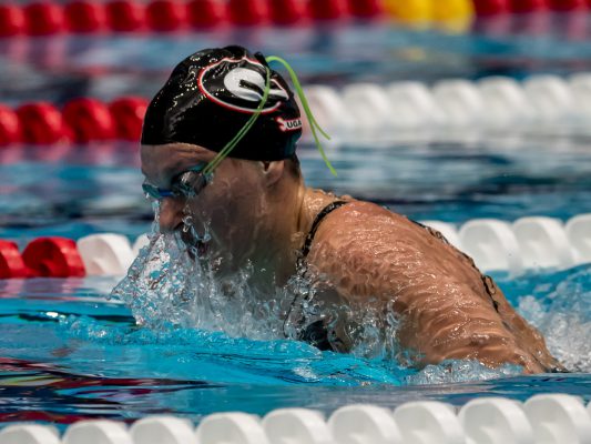 Melanie Margalis Storms Home for 200 Breast Title; Lilly King Third