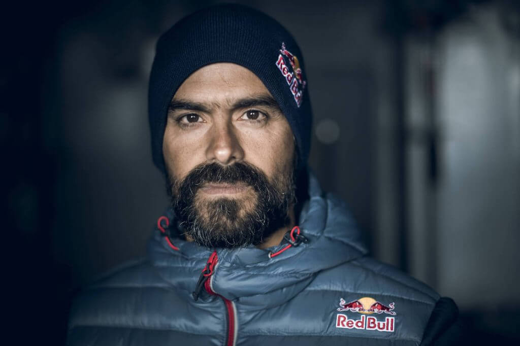 Orlando Duque poses for a portrait during a trip to Antarctic on January 14, 2018 // Andreas Vigl / Red Bull Content Pool // AP-1VPMQMN7D2111 // Usage for editorial use only // Please go to www.redbullcontentpool.com for further information. //