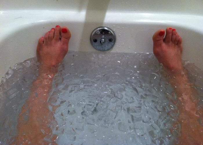 Ice-bath