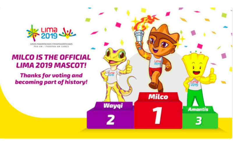 milco-pan-am-games-mascot-2019