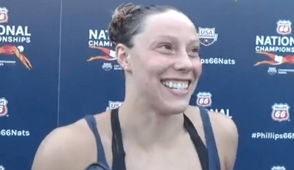 Hali Flickinger Finally Relieved With a 2:05 (VIDEO INTERVIEW ...