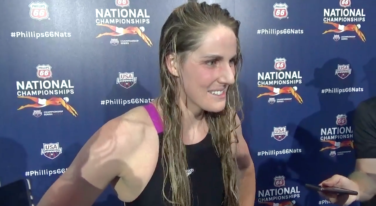 Missy Franklin Learning A Lot At Nationals (VIDEO INTERVIEW) - Swimming