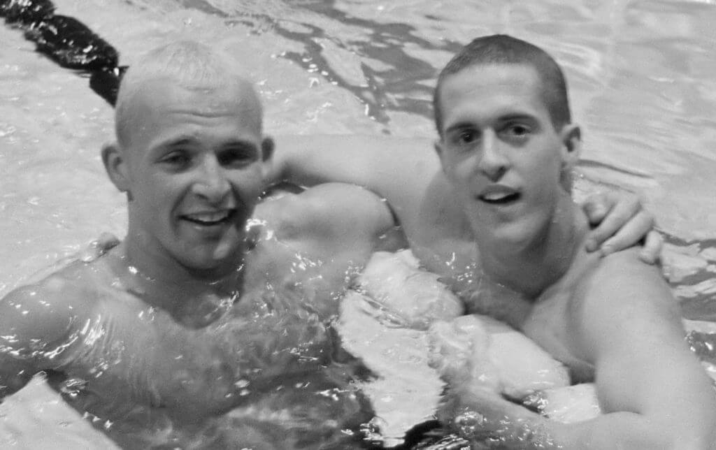 Olympische Spelen te Rome, Larson en Hunter (USA) favorieten voor de 100 meter vrije slag *28 augustus 1960